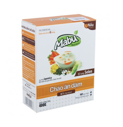 Cháo hạt vỡ MABU 400g