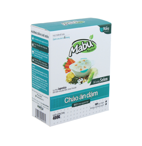 Cháo nguyên hạt MABU 400g
