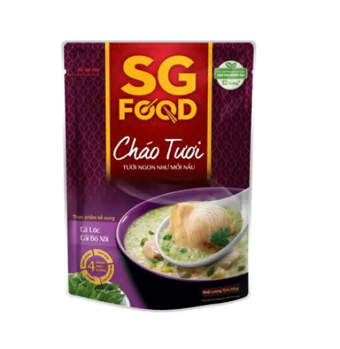 Cháo dinh dưỡng cá lóc cải bó xôi 270g