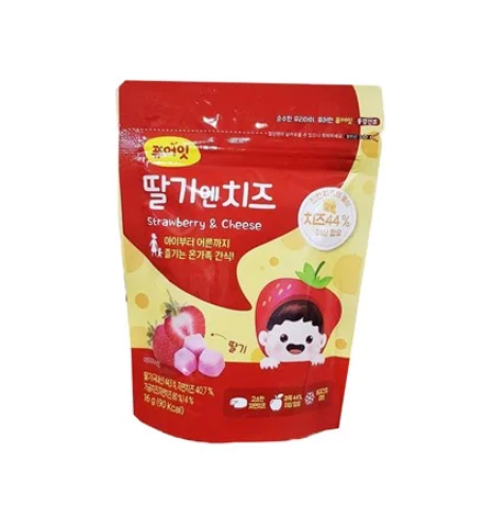 Phô mai khô Dâu 16g Hàn Quốc