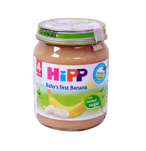 Trái cây nghiền Hipp baby's frist Banana (4 tháng) lọ