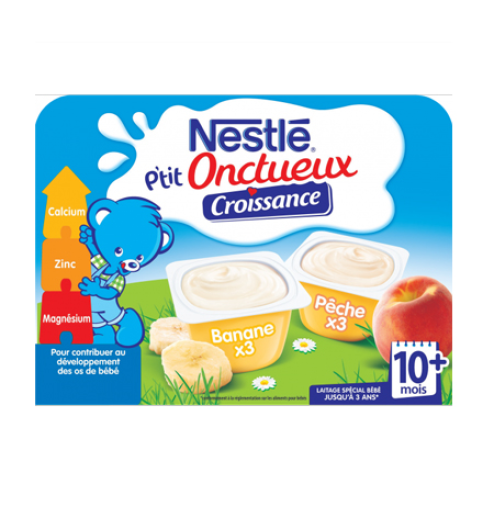 Sữa chua Nestle chuối táo (10 tháng) - lốc