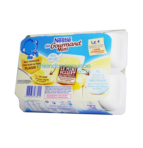 Váng sữa Nestle vị Vani (6 tháng)- Lốc