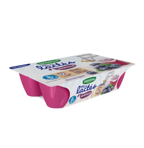 Sữa chua Bledina vị việt quất 6m+ - lốc