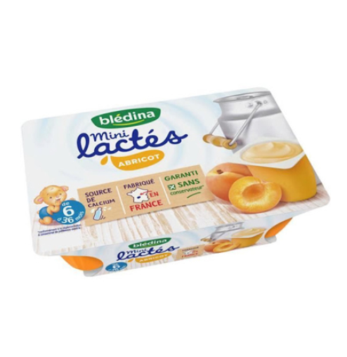 Sữa chua Bledina vị đào 6m+ - lốc