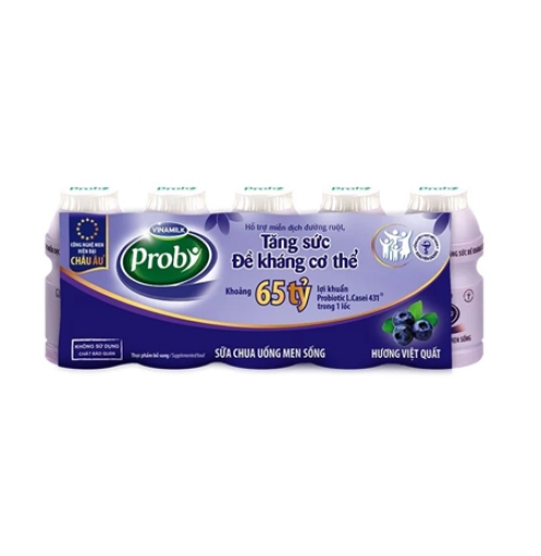 Sữa Chua Vinamilk Probi lớn Hương việt quất - thùng