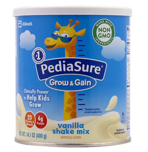 Sữa bột PediaSure Grow & Gain 400g (1 - 10 tuổi)