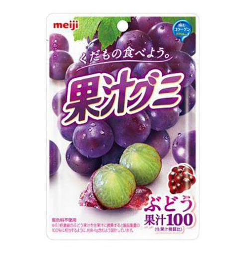 Kẹo dẻo Meiji vị nho tím 51g