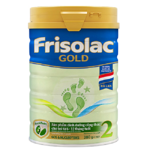 Sữa bột Frisolac Gold 2 380g (6 - 12 tháng)