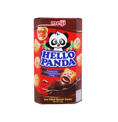 Bánh gấu Meiji Hello Panda Chocolate hộp 50g