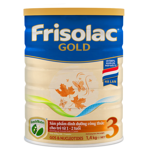 Sữa bột Frisolac Gold 3 1.4kg (1 - 2 tuổi)
