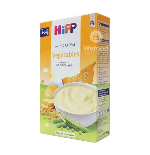 Bột ăn dặm Hipp Vegetables (6 tháng) 250g