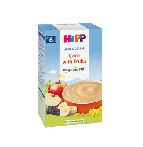 Bột ăn dặm Hipp Corn With Fruits (6 tháng) 250g