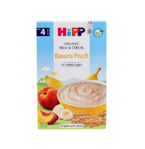 Bột ăn dặm Hipp Banana Peach (4 tháng) 250g