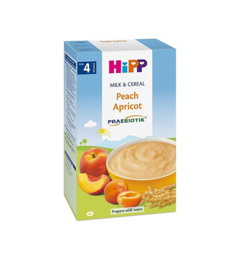 Bột ăn dặm Hipp Peach Apricot (4 tháng) 250g