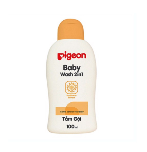 Dầu tắm gội pigeon 100ml vàng