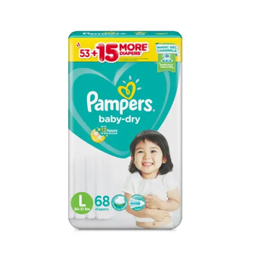 Tã quần pampers L 68 miếng