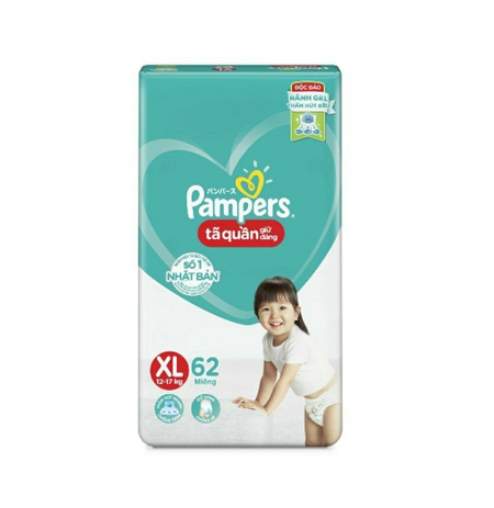 Tã quần pampers XL 62 miếng