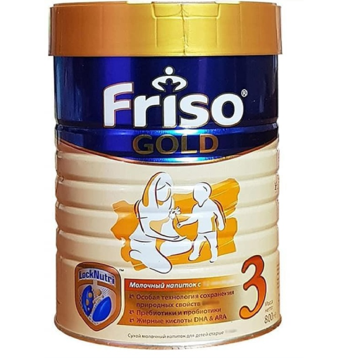Sữa Friso Gold Nga 3 800g (từ 12 tháng)