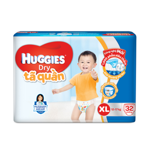 Tã quần Huggies XL 32 miếng