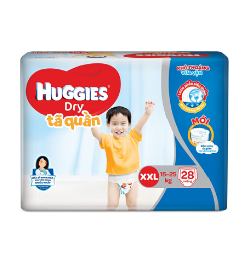 Tã quần Huggies XXL 28 miếng