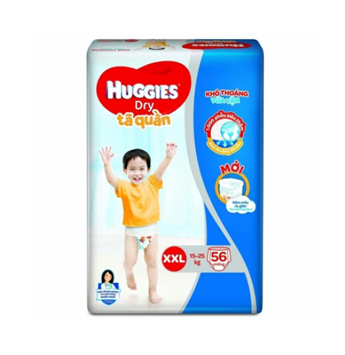 Tã quần Huggies XXL 56 miếng