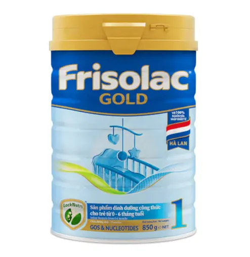 Sữa bột Frisolac Gold 1 850g (0 - 6 tháng)
