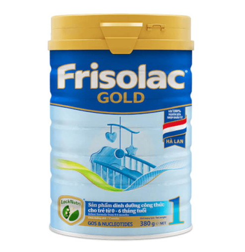 Sữa bột Frisolac Gold 1 380g (0 - 6 tháng)