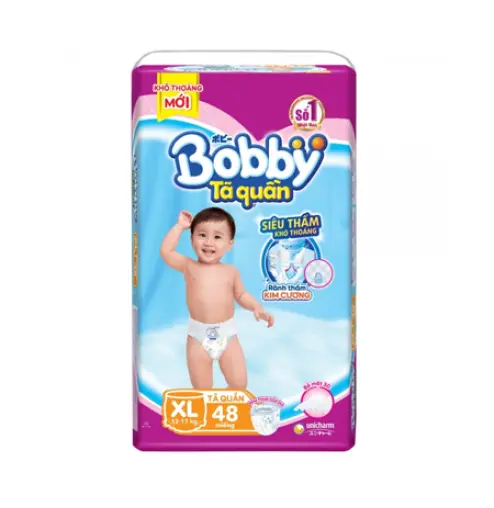 Tã quần Bobby XL 48 miếng