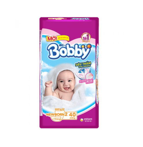 Miếng lót Bobby NB2 40 miếng