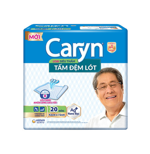 Tấm đệm lót Caryn loại Siêu Thấm 20 miếng