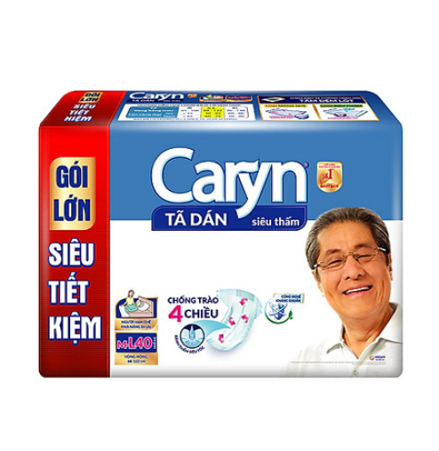 Tã dán Caryn L 40 miếng