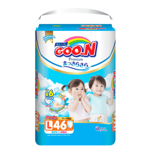 Tã quần Goon Premium size L 50 miếng