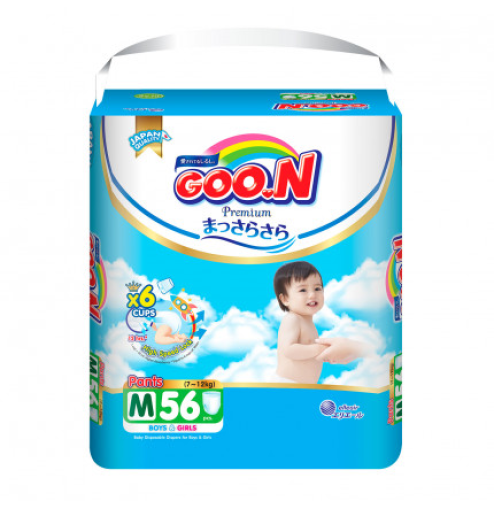 Tã quần Goon Premium size M 56 miếng