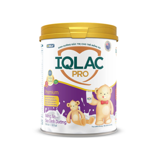 Sữa bột IQlac Pro Biếng Ăn Suy Dinh Dưỡng 900g (1-10 tuổi)