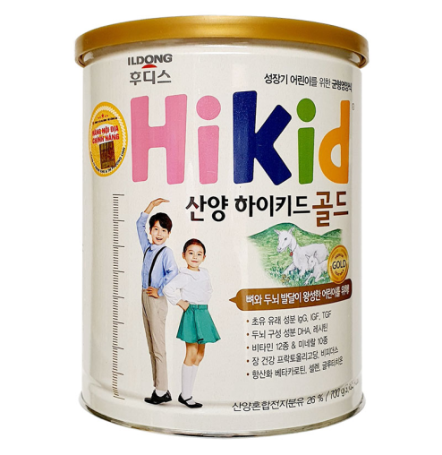 Sữa bột ILDONG Hikid Dê vị Vani 700g (1 - 9 tuổi)