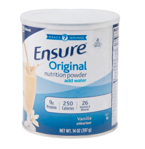 Sữa bột Ensure Mỹ hương Vani 397g