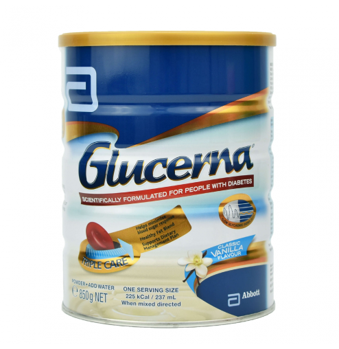 Sữa bột Glucerna Úc Hương vani 850g