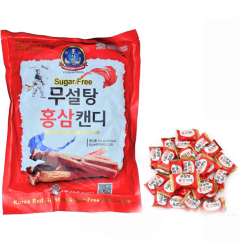 Kẹo Sâm Hàn Quốc 500g Hồng Sâm