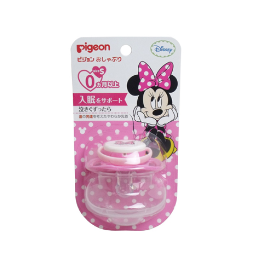 Ti ngậm Pigeon mickey hồng nhạt