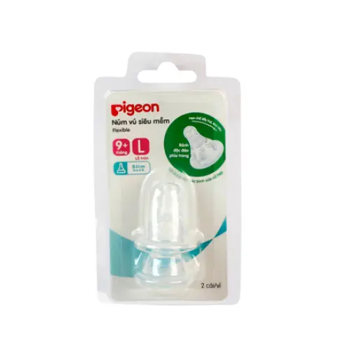 Núm cổ hẹp Pigeon size L - cặp