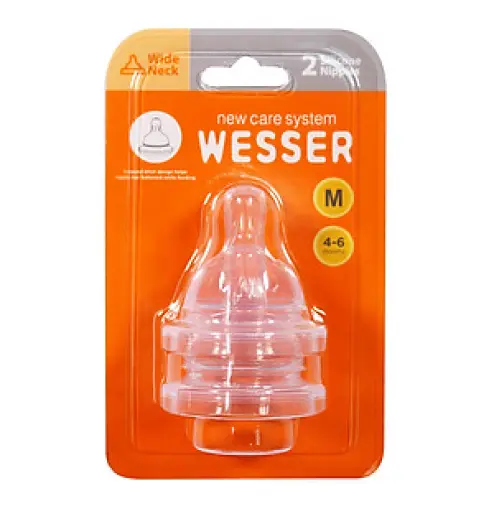 Núm Vú Cổ Rộng Wesser Size M - cặp
