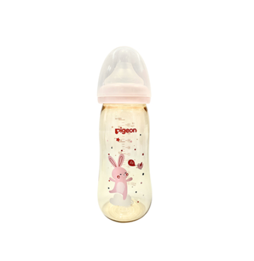 Bình sữa pigeon PPSU Plus 330ml thỏ