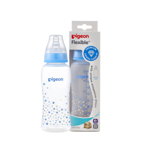 Bình sữa pigeon PP Streamline 250ml xanh