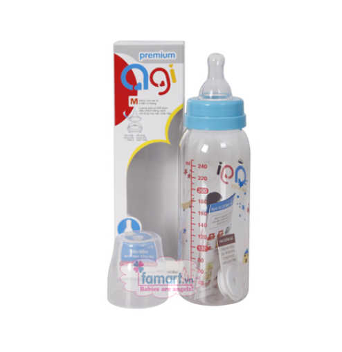 Bình sữa Agi Premium 250ml