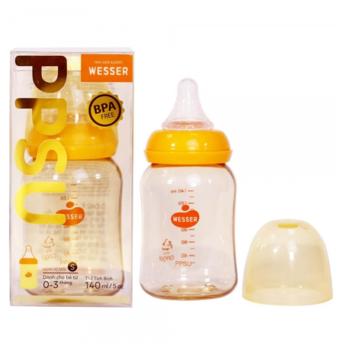 Bình sữa wesser cổ hẹp 140ml