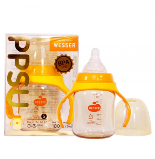 Bình sữa wesser PPSU 180ml