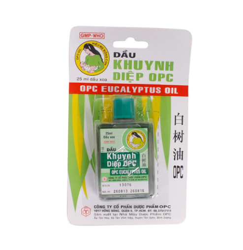 Dầu khuynh diệp OPC 25ml