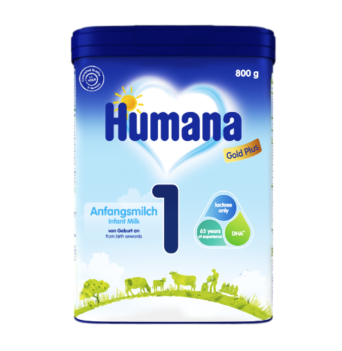 Sữa bột Humana Gold Plus 1 800g (0-6 tháng)
